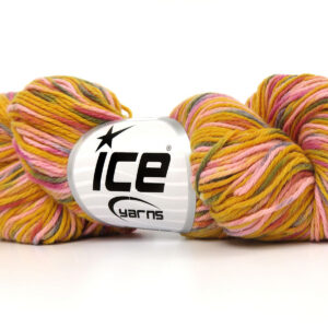 3x100gr Hand Dyed Cashmere Orange Shades, Pink Shades, Grey Shades