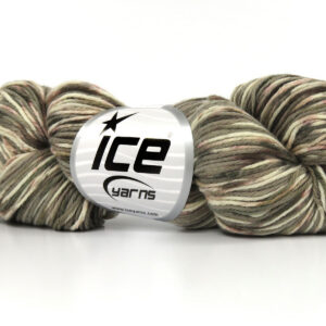 3x100gr Hand Dyed Cashmere Camel, Grey, Cream, Brown, Pink