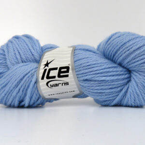 3x100gr Organic Wool Bulky Baby Blue