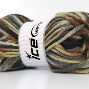 4x100gr Carnival Black, Grey Shades, Brown Shades, Cream