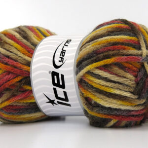 4x100gr Carnival Black, Brown Shades, Gold, Red, Cream