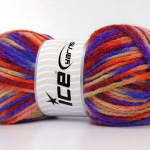 4x100gr Carnival Purple, Burgundy, Copper, Cream