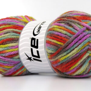 4x100gr Carnival Copper, Yellow, Camel, Beige, Grey, Green, Lilac