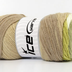 4x100gr Big Bang Khaki Shades, Camel, Light Cream