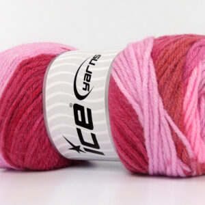 4x100gr Big Bang Pink Shades, Red, Light Lilac