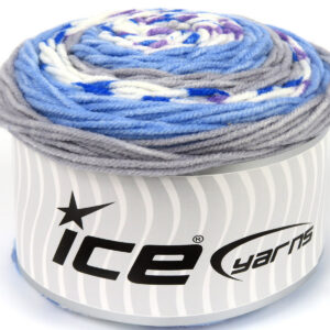 2x140gr Cakes Blue Shades, Purple, White, Grey