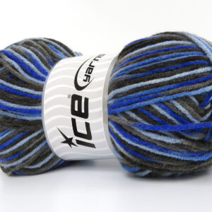 4x100gr Party Black, Grey, Blue Shades