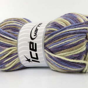 4x100gr Party Purple Shades, Cream Shades, Camel