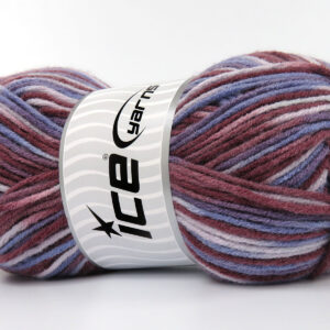 4x100gr Party Burgundy Shades, Lilac, Light Blue