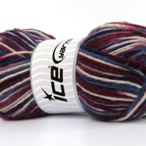 4x100gr Party Burgundy Shades, Blue Shades, Pink, Cream