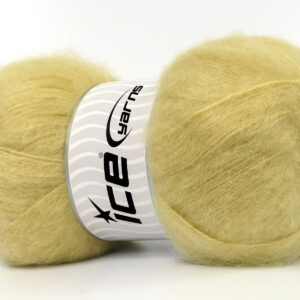 4x100gr Mohair Pastel Dark Cream