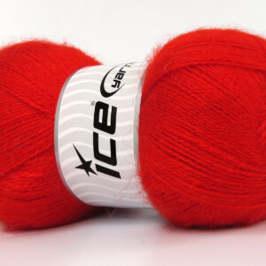 4x100gr Mohair Pastel Red
