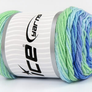 3x100gr Baby Dream Batik Blue Shades, Green Shades