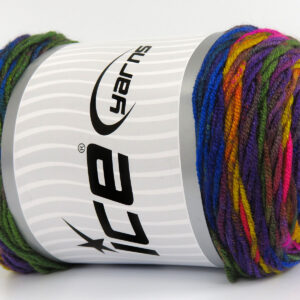 3x100gr Baby Dream Batik Purple, Green, Gold, Fuchsia