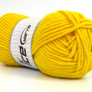 4x100gr Merino Chunky Dark Yellow