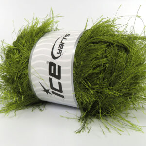 2x200gr Eyelash Superbulky Light Khaki