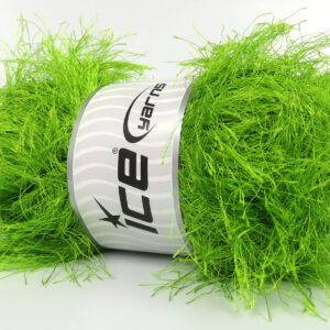 2x200gr Eyelash Superbulky Green