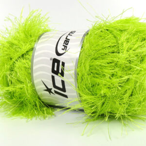 2x200gr Eyelash Superbulky Pistachio Green