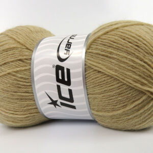 4x100gr Sock Unicolor Light Camel
