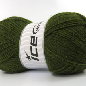 4x100gr Sock Unicolor Khaki