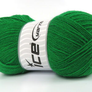4x100gr Sock Unicolor Green