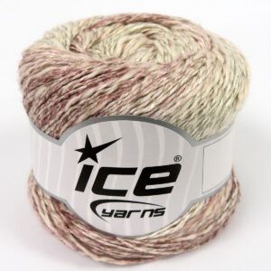 4x100gr Linen VisCot Maroon Shades, Cream Shades