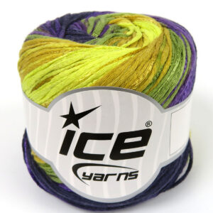 4x100gr Summertime Color Purple Shades, Gold, Green Shades