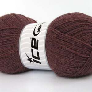 4x100gr Sock Unicolor Maroon