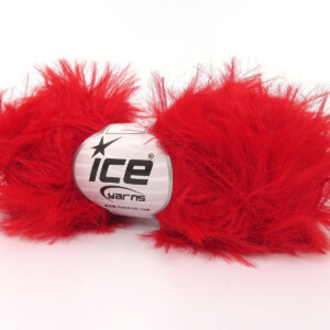 8x50gr Faux Feather Red