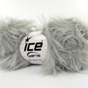 8x50gr Faux Feather Light Grey