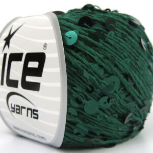 4x50gr Cotton Paillette Green