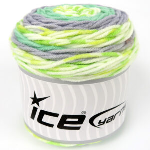 2x140gr Cakes Greyish Light Blue, Green Shades, White