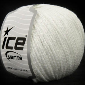 4x100gr Viscose Glitz Ecru