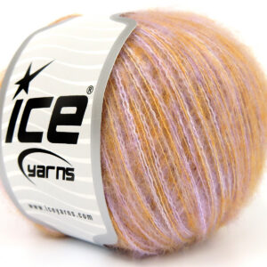 8x50gr Alice Superfine Orange, Light Lilac