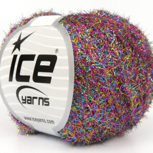 8x50gr Metallic Glitz Turquoise, Pink, Gold