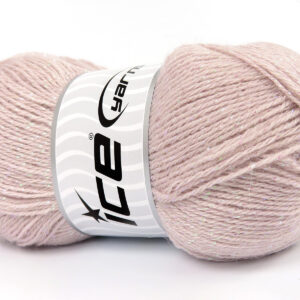 4x100gr Angora Glitz Powder Pink