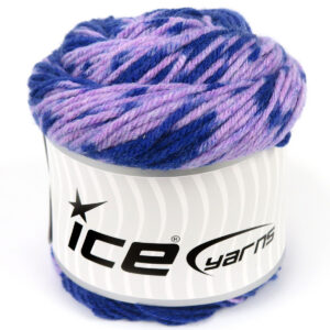 2x150gr Cakes Wool Design Blue, Lilac Shades