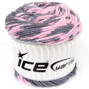 2x150gr Cakes Wool Design Grey Shades, Light Pink
