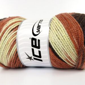 4x100gr Ambiance Brown, Grey Shades, Blue, Copper Shades, Salmon