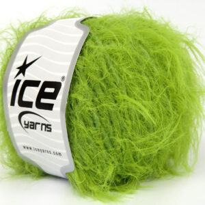 6x50gr Merino Fur Worsted Light Green