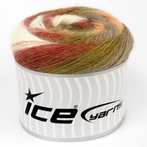 2x150gr Cakes Alpaca Fine Copper, Camel, Salmon, Khaki, White