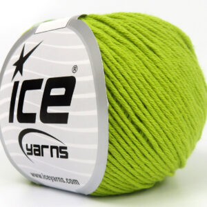 4x50gr Organic Baby Cotton Pistachio Green