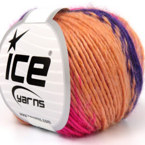 8x50gr Panorama Purple, Burgundy, Pink, Light Salmon