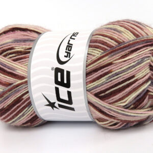 4x100gr Smart Sock Light Pink, Rose Brown, White, Grey