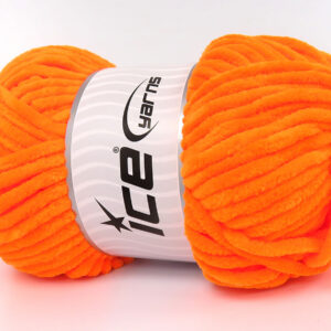 4x100gr Chenille Baby Neon Orange