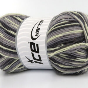 4x100gr Smart Sock Grey Shades, Cream