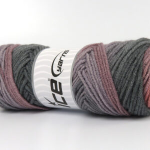 4x100gr Orlando Grey Shades, Maroon, Salmon