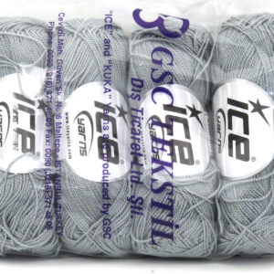 4x30gr Mixed Lot Multicolor Etamin Yarns