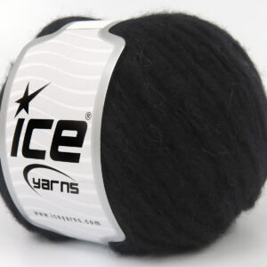 6x50gr Baby Alpaca Aria Black