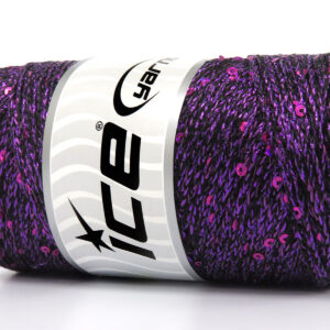 2x200gr Macrame Glitz Paillette Purple